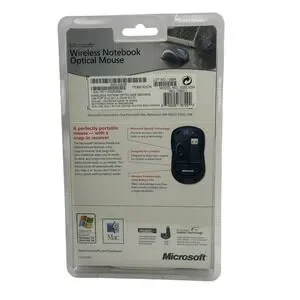 Microsoft Wireless Notebook Optical Mouse Model 1023 For Notebook