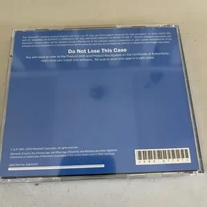 MICROSOFT Works Suite 2003 DVD Rom Gateway Research Editing Finance Organization