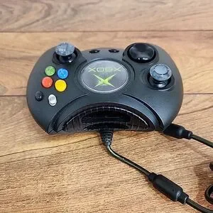 Microsoft Xbox Duke Controller X08-17160 – OEM Original Black Wired Gamepad