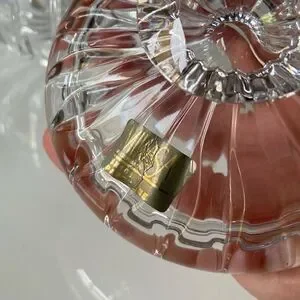 Mikasa Park Lane Crystal Condiment Jar With Lid