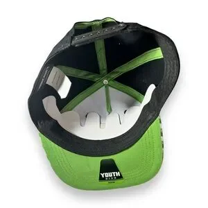Minecraft Kid’s SnapBack Creeper Face Hat Size OSFM