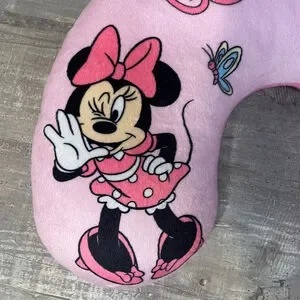 Minnie Mouse Neck Pillow & Matching Blanket Kid Size