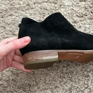 Miu Miu Black Suede Ankle Boots