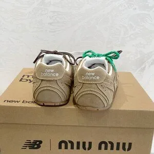 MiuMiu X New Balance NB530 Brown Fashionable Women's Sports Shoes