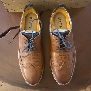 Mix No. 6 Men's Cognac Oxford Shoes/ Size 13M/ NWT