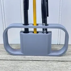 Modern Clean Line Pen Holder The Ilios Pen Holder Pencil Holder