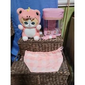 mofusand Monster Nyan BIG Plush 25cm Toy Doll Parade Pink Cat 2025