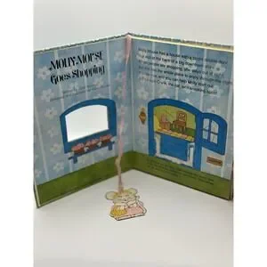 Molly Mouse Goes Shopping Fun With A Mouse On A String 1979 HC Collectible