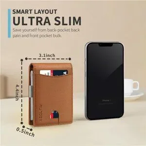 Money Clip Slim Wallets For Men RFID Blocking 11 Card Holder Minimalist
