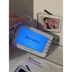 Moonybaby Baby Monitor Easy View Digital Video 2 Camera 55933TX TESTED