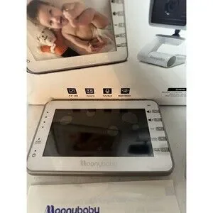 Moonybaby Baby Monitor Easy View Digital Video 2 Camera 55933TX TESTED
