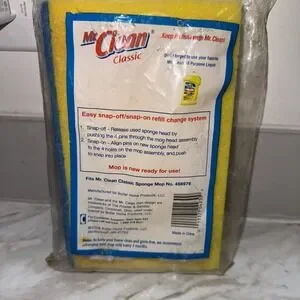 Mr. Clean Sponge Mop Refill 456977 New Sealed