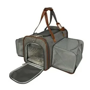 Mr. Peanut's Gold Series Airline Compliant Double Expandable Pet Carrier NEW
