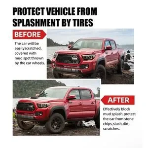 Mud Flaps Compatible Toyota Tacoma 2023-2016 W/ Fender Flares Mud Splash Guards