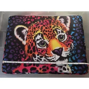 Multi Colored Tiger 15” Laptop Case Padded Sleeve