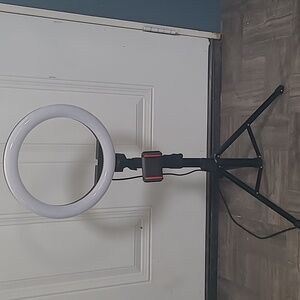 Multicolor LED Ring Light With Stand