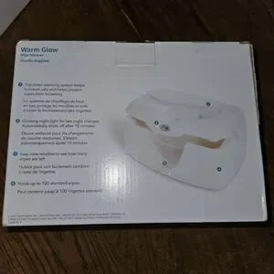 Munchkin Warm Glow Wipe Warmer Soft Light NEW