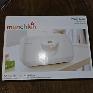 Munchkin Warm Glow Wipe Warmer Soft Light NEW