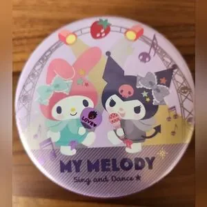 My Melody And Kuromi Sing & Dance Storage Tin Box
