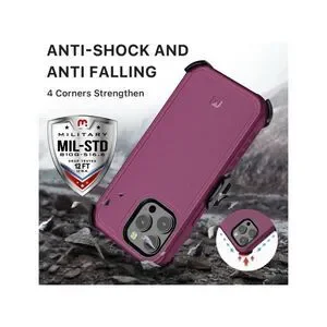MyBat Pro Antimicrobial Maverick Series Case Apple 14 Pro 6.7