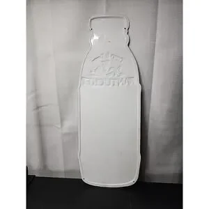 NANTUCKET NECTARS APPLE JUICE ENAMEL METAL ADVERTISING SIGN FRUIT DRINK 20" Tall