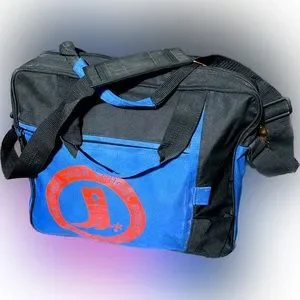 NATIONAL HIGH SCHOOL RODEO ASSOC MESSENGER CANVAS LAPTOP SHOULDER BAG W/POCKETS