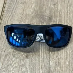 Native Performance Glasses Black and Blue Sporty Design