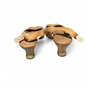 Naya Tan Open-Toe Sandals