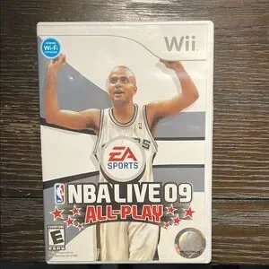 NBA Live 09 All-Play Wii Game