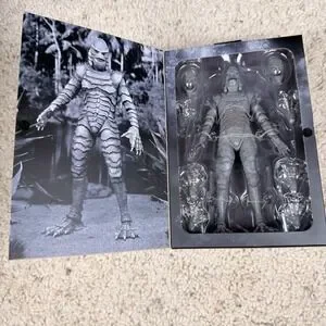 NECA Ultimate Creature From The Black Lagoon 7" Action Figure BLACK & WHITE