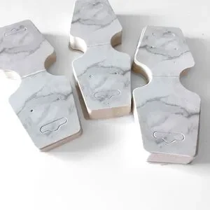Necklace Bracelet Jewelry Retail Tag Display Cards
