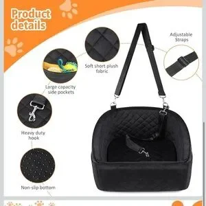 Neezukar Dog/pet Quilted Washable Car Seat NEW