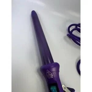 NEO Twister Curling Wand In Purple 311506 Preowned EUC