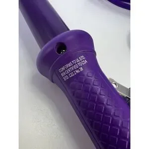NEO Twister Curling Wand In Purple 311506 Preowned EUC