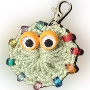New 10 PC Set Fidget Friend Lobster Clasp Bookbag Luggage Keychain Purse Charm
