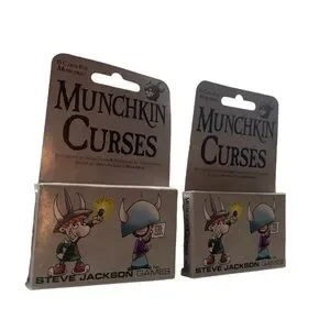New 2 /$18 2 Packs Munchkin Curses Card Game