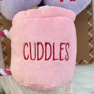 New 3 Pack Pink And Purple Pet Toy Set