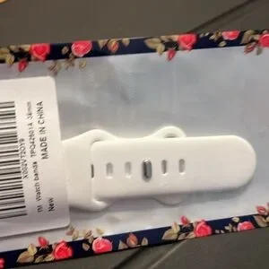 NEW 38mm White WATCH Band For Apple Watch - UNBRANDED GENERIC