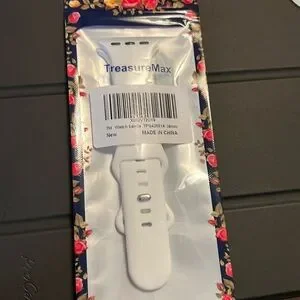 NEW 38mm White WATCH Band for Apple Watch - UNBRANDED GENERIC
