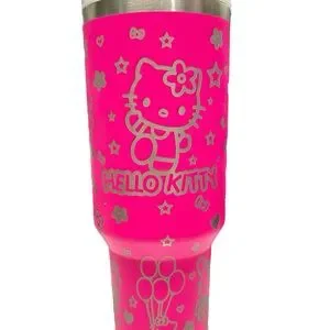 New 40oz Stanley With Hello Kitty Engraved
