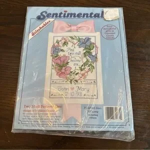 New 4pc Embroidery Stitching Quilting Pattern Set Vintage Arts And Crafts