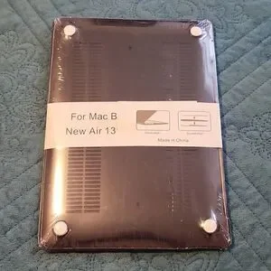 New Air 13” Case For MacBook Compatible A2179 & A1932 Purple Marble