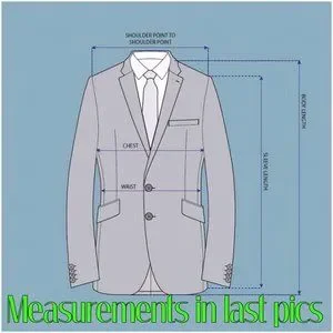 New Alfani Mens Blazer Sport Coat Three Button Jacket Wool Size 38R Casual Suits