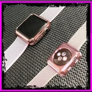 New Apple Watch Rose Gold Bumper Case 44mm