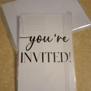 NEW Baby Shower Invitations Set Of 25 Boy Or Girl