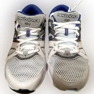 NEW Balance NB 1012 Training/Walking White/Periwinkle Womens US Size 7.5B EUR 38
