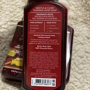 NEW- Bath & Body Works. 3 Pumpkin Apple