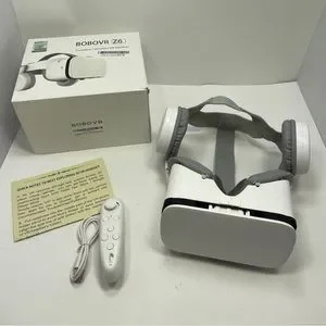 New BOBOVR Z6 VR Headset with Remote Control White 4.7"-6.2" cell phones
