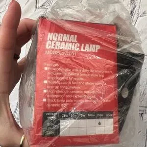 NEW BUNDLE NORMAL CERAMIC LAMP NOMOY PRT MODEL 1