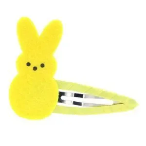 New Bundle Of 2 Peeps Easter Colorful Bunny Hair Clips Hair Accessories